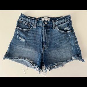 Abercrombie jean shorts